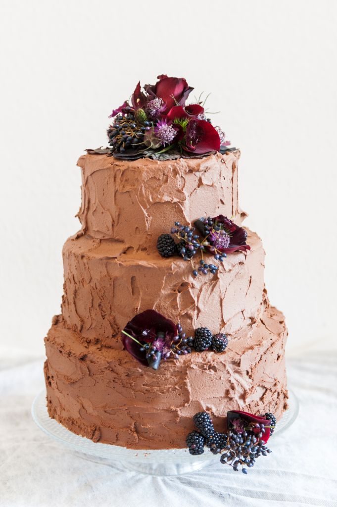 Schoko-Beeren-Torte